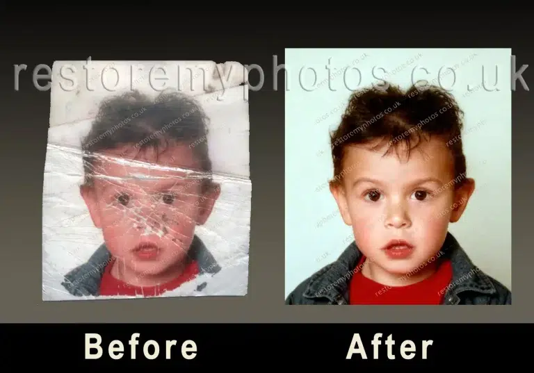 How Professional Old Photo Restoration Brings Childhood Back to Life